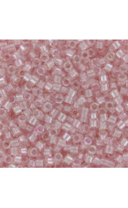 Miyuki delica Beads 11/0 - Pearl lined transparent pink ab DB-1673